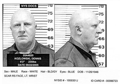 Dennis Kozlowski mugshot